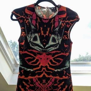 McQ Alexander McQueen Kaleidoscope Dress bodycon S